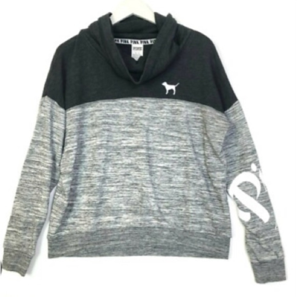 Victoria’s Secret Pullover Logo Funnel Sweatshirt